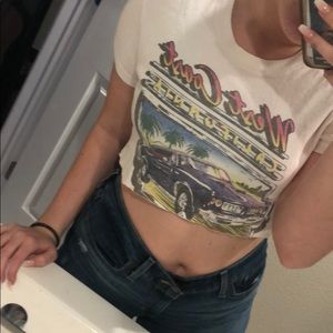 Cropped “West Coast” top